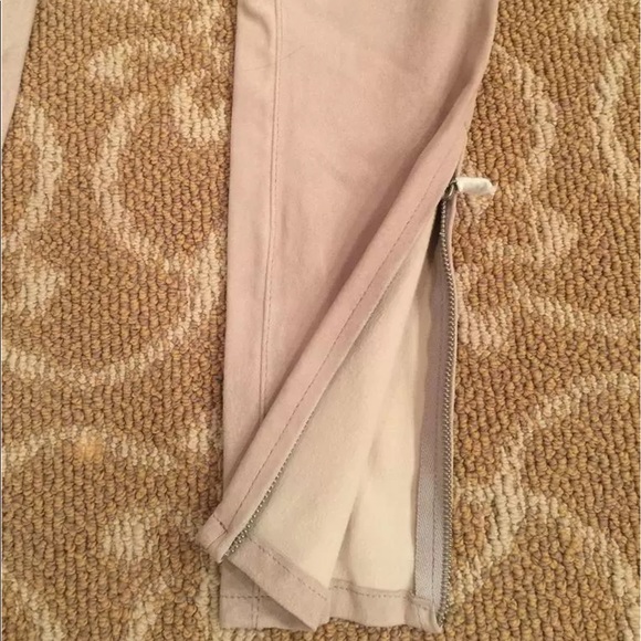 NWT J BRAND SKINNY JEANS BEIGE SUEDE $995 SZ 25 - Picture 3 of 5